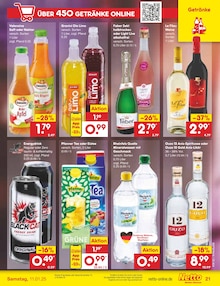 Schnaps im Netto Marken-Discount Prospekt "Aktuelle Angebote" mit 61 Seiten (Duisburg)