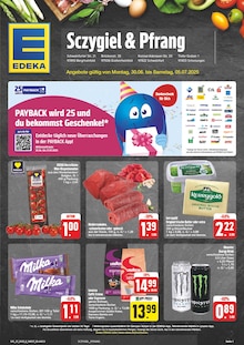 EDEKA Prospekt der Woche "Wir lieben Lebensmittel!" Seite 1, 30.06.2025 bis 05.07.2025 für Grafenrheinfeld Aktueller EDEKA Prospekt "Wir lieben Lebensmittel!" Seite 1 von 28 Seiten für Grafenrheinfeld