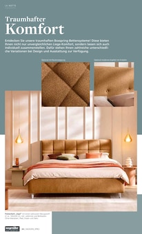 Boxspringbett im Segmüller Prospekt "Bestes Handwerk aus Bayern" mit 30 Seiten (Frankfurt (Main))