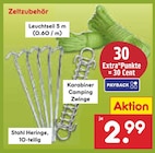 Aktuelle Zelt Angebote bei Netto Marken-Discount in Leipzig Aktuelles Zeltzubehör Angebot bei Netto Marken-Discount in Leipzig ab 2,99 €