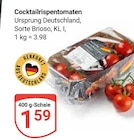 GLOBUS Idar-Oberstein - Cocktailrispentomaten Angebot im Prospekt Cocktailrispentomaten bei GLOBUS im Idar-Oberstein Prospekt für 1,59 €