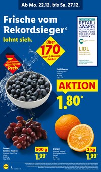 Weintrauben im aktuellen Lidl Prospekt (Nürnberg) Weintrauben im Lidl Prospekt "LIDL LOHNT SICH" mit 57 Seiten (Nürnberg)