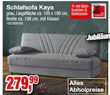 Die Möbelfundgrube Otterbach - Schlafsofa Kaya Angebot im Prospekt Schlafsofa Kaya bei Die Möbelfundgrube im Otterbach Prospekt für 279,99 €