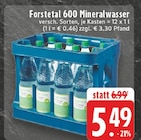 Forstetal 600 Mineralwasser im Angebot bei EDEKA in Lippstadt Forstetal 600 Mineralwasser Angebote bei EDEKA Lippstadt für 5,49 €