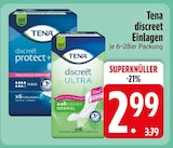 discreet protect+ im EDEKA Prospekt discreet protect+ von Tena im aktuellen EDEKA Prospekt für 2,99 €