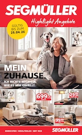 Lampe im Segmüller Prospekt in Leverkusen Aktueller Segmüller Prospekt mit Lampe, "SEGMÜLLER - HIGHLIGHT ANGEBOTE", Seite 1