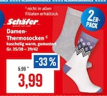 Damen-Thermosocken Angebote von Schäfer bei Kaufhaus Stolz Kiel für 3,99 €