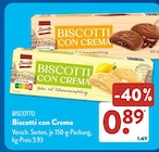 Biscotti con Crema bei ALDI SÜD im Otterbach Prospekt für 0,89 €