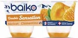 Yaourts sur lit d'abricots et de clémentines - Baïko en promo chez Intermarché Béziers à 1,79 €