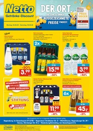 Netto Marken-Discount Prospekt "DER ORT, AN DEM DU IMMER AUSGEZEICHNETE PREISE FINDEST." für Pfatter, 2 Seiten, 04.05.2026 - 09.05.2026