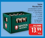 Münchner Bier im Angebot bei Marktkauf in Görlitz Münchner Bier Angebote von Spaten München bei Marktkauf Görlitz für 13,99 €