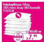 Federkopfkissen Angebote bei SB Möbel Boss Viersen für 7,99 €