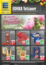 EDEKA Prospekt für Sonnefeld mit 30 Seiten EDEKA Prospekt für Sonnefeld: "Wir lieben Lebensmittel!", 30 Seiten, 18.05.2026 - 23.05.2026