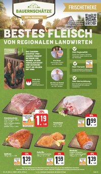 Fleisch im EDEKA Prospekt "Wir lieben Lebensmittel!" mit 28 Seiten (Erlangen)