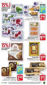 Eis im EDEKA Prospekt "Aktuelle Angebote" mit 50 Seiten (Ulm)