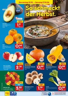 Äpfel im aktuellen Netto Marken-Discount Prospekt (Mönchengladbach) Äpfel im Netto Marken-Discount Prospekt "Aktuelle Angebote" mit 71 Seiten (Mönchengladbach)
