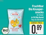 Spielzeug im EDEKA Prospekt Bio Knusper-snacks von Fruchtbar im aktuellen EDEKA Prospekt für 0,89 €
