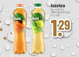 Schwarzer Tee Pfirsich Angebote von fuzetea bei Trinkgut Worms für 1,29 €