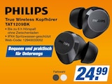 True Wireless Kopfhörer TAT1209BK Angebote von PHILIPS bei expert Solingen für 24,99 €