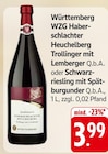 WZG Haberschlachter Heuchelberg Trollinger mit Lemberger Q.b.A. Angebot in Täferrot WZG Haberschlachter Heuchelberg Trollinger mit Lemberger Q.b.A. im aktuellen Prospekt bei EDEKA in Täferrot