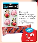 Napolitains von Riegelein für 1,49 € bei budni im Angebot Napolitains von Riegelein im aktuellen budni Prospekt