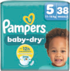 Couches bébé Baby-dry - Pampers à 9,89 € dans le catalogue Aldi