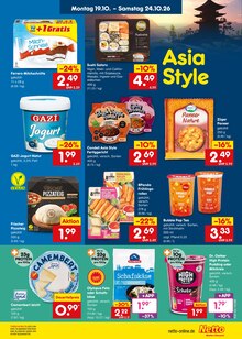 Feinkostlebensmittel im Netto Marken-Discount Prospekt "Aktuelle Angebote" mit 70 Seiten (Duisburg)
