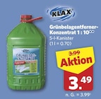 Grünbelagentferner-Konzentrat 1:10 bei combi im Bunde Prospekt für 3,49 €