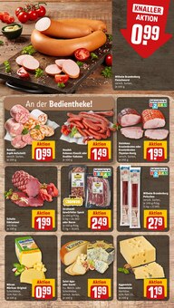 Wurst im REWE Prospekt "Dein Markt" mit 26 Seiten (Leverkusen)