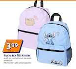 Rucksack für Kinder im Action Prospekt Rucksack für Kinder von im aktuellen Action Prospekt für 3,99 €