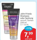 Shampoo Angebote von John Frieda bei budni Pinneberg für 7,99 €