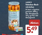 Schinken-Bockwürstchen von Landbeck für 5,49 € bei ALDI SÜD im Angebot Schinken-Bockwürstchen von Landbeck im aktuellen ALDI SÜD Prospekt