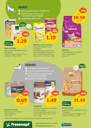 Fressnapf Whiskas im Prospekt 