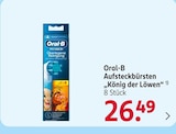 Aufsteckbürsten "König der Löwen" von Oral-B im aktuellen Rossmann Prospekt für 26,49 €