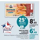 Ribs de porc à griller - Madrange en promo chez Super U Nancy à 6,49 €