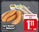 Curry-Knacker im EDEKA Prospekt Curry-Knacker von im aktuellen EDEKA Prospekt für 1,11 €