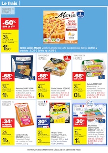 Promotion Sandwich dans le prospectus Carrefour, valable du 17/03/2026 au 30/03/2026 Promo Sandwich dans le catalogue Carrefour du moment à la page 40