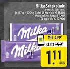 Schokolade Angebote von Milka bei E center Wermelskirchen für 1,11 €