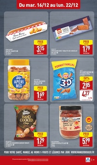 Promotion Snack dans le prospectus Aldi, valable du 16/12/2025 au 22/12/2025 Promo Snack dans le catalogue Aldi du moment à la page 9