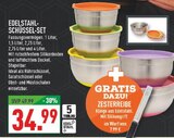 Edelstahl-Schüssel-Set Angebote bei Marktkauf Bielefeld für 34,99 €