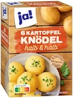 6 Kartoffel Knödel von ja! im aktuellen REWE Prospekt