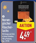 Norwegischer Räucherlachs von Gourmet im aktuellen ALDI Nord Prospekt