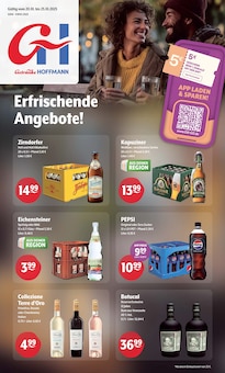 Getränke Hoffmann Prospekt der Woche "Aktuelle Angebote" Seite 1, 20.10.2025 bis 25.10.2025 für Schwandorf Aktueller Getränke Hoffmann Prospekt "Aktuelle Angebote" Seite 1 von 11 Seiten für Schwandorf