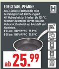 Edelstahl-Pfanne Angebote von Henssler bei Marktkauf Gütersloh für 25,99 €