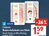 Braten-Aufschnitt vom Stück Angebote von STEINHAUS bei ALDI SÜD Albstadt für 1,59 €