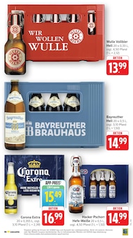 Bier im EDEKA Prospekt "Aktuelle Angebote" mit 54 Seiten (Aalen)