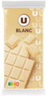 Chocolat Blanc - U en promo chez U Express Chocolat Blanc - U dans le catalogue U Express