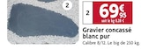 Gravier concassé blanc pur - LaMaison.fr à Joué-lès-Tours Gravier concassé blanc pur en promo chez LaMaison.fr Joué-lès-Tours à 69,95 €