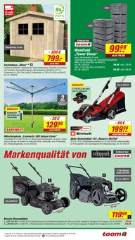 Rasenmäher im aktuellen toom Baumarkt Prospekt (Remscheid) Rasenmäher im toom Baumarkt Prospekt "Respekt, wer's selber macht." mit 14 Seiten (Remscheid)