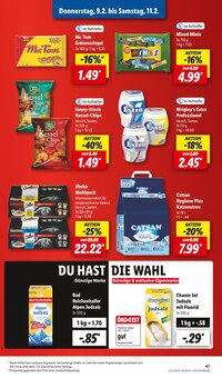 Kaugummi Angebot im Lidl Prospekt, gültig von 06.02.2023 bis 11.02.2023 Kaugummi Angebot im aktuellen Lidl Prospekt auf Seite 43
